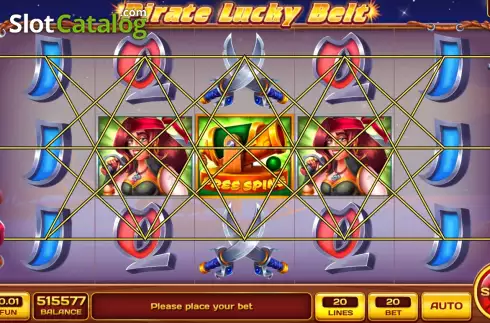 Captura de tela2. Pirate Lucky Belt slot