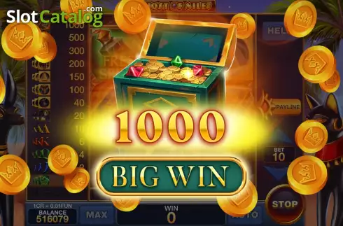 Win screen 3. Ghost of Nile (Pull Tabs) slot