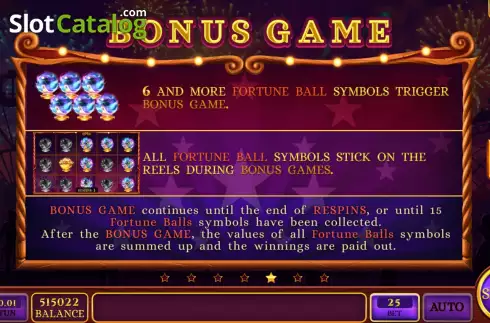Game Features screen 3. Wild Magician slot