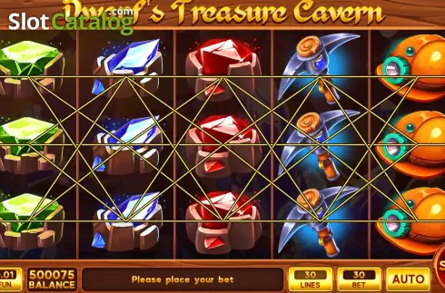 Schermo2. Dwarf’s Treasure Cavern slot
