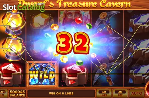 Schermo3. Dwarf’s Treasure Cavern slot
