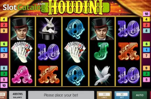 Schermo2. Houdini (InBet Games) slot