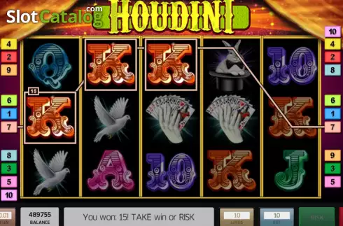 Schermo3. Houdini (InBet Games) slot