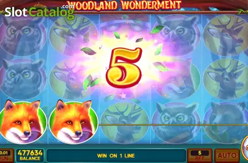 Bildschirm3. Woodland Wonderment slot