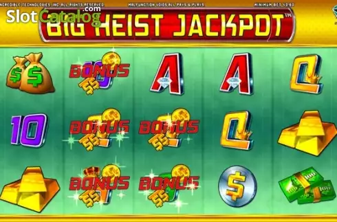 Win Screen2. Big Heist Jackpot slot