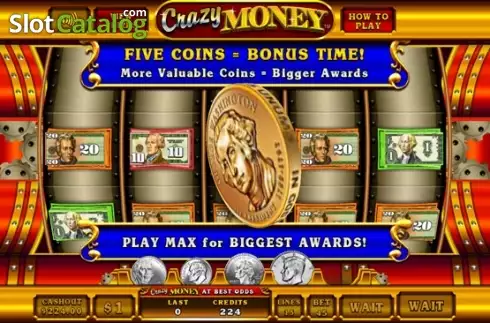 Bildschirm4. Crazy Money High Denom slot