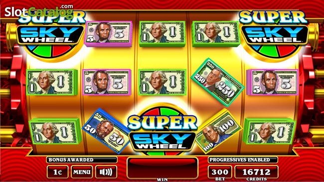 Money Roll Super Sky Wheel Slot Machine