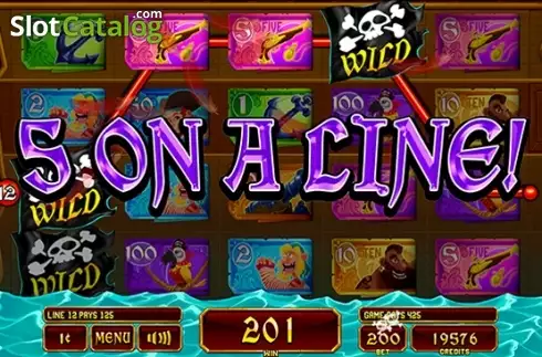 Win Screen. Rum to Riches slot