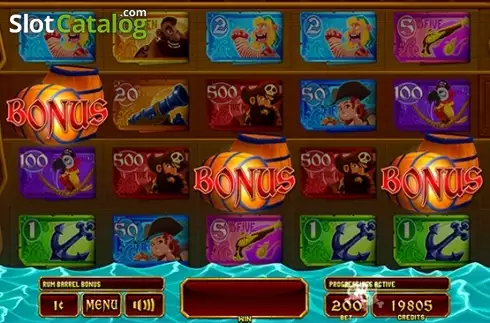 Win Screen 3. Rum to Riches slot