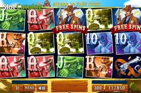 Game Workflow screen . Cash Bounty slot