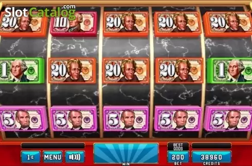 Game Workflow screen . Money Multiplier (Incredible Technologies) slot