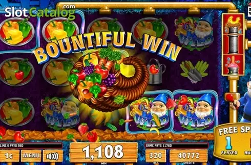Free spin. Big win. Victory Garden slot