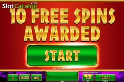 Free spins intro screen. African Adventure slot