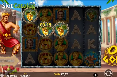 Win Screen 2. Alpha Gold slot
