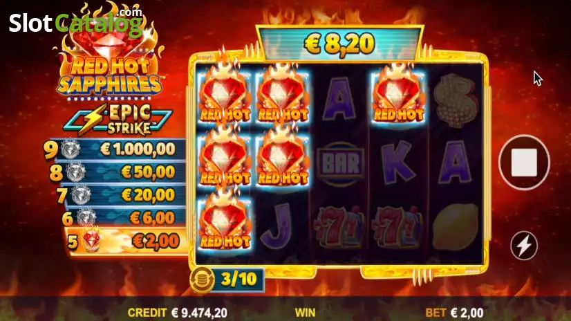 Video Red Hot Sapphires Slot