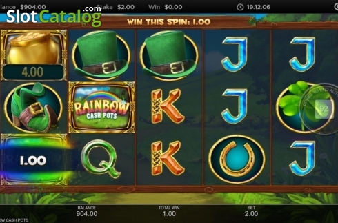 Bildschirm5. Rainbow Cash Pots slot