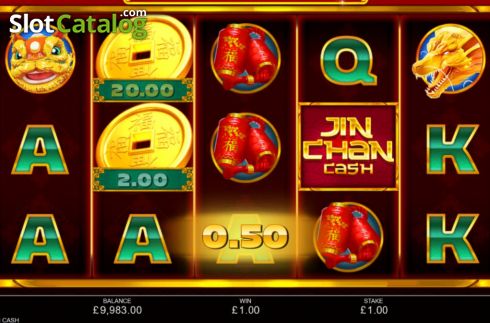 Schermo5. Jin Chan Cash slot