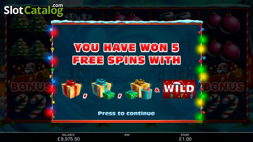 Video Santa Stacked Free Spins Big Win
