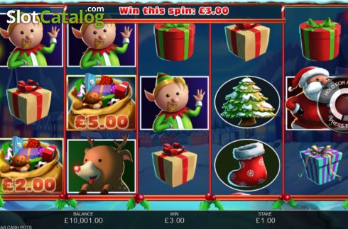 Ecran4. Christmas Cash Pots slot