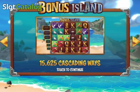 Ecran3. Bonus Island slot