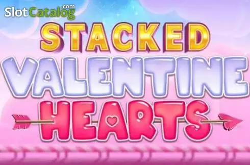 Stacked Valentine Hearts ロゴ