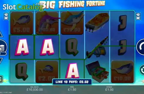 Win Screen 3. Big Fishing Fortune slot