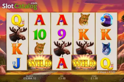 Win Screen 3. Grizzly slot