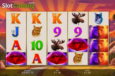 Free Spins Win Screen. Grizzly slot