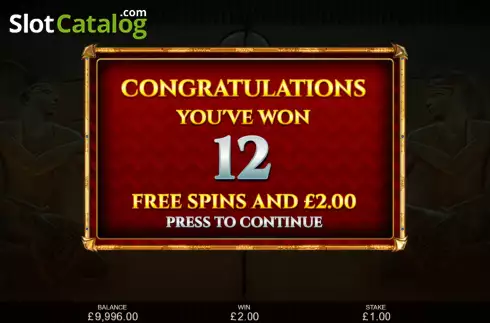 Free Spins Win Screen 2. Anubis Gold slot
