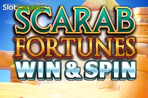 Scarab Fortunes Win and Spin Logo