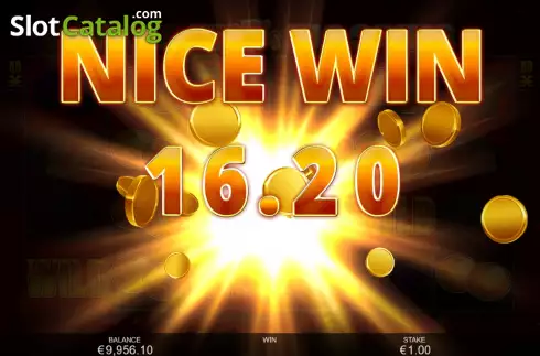 Win Screen 3. Stacked Fire 7s Big Spins slot