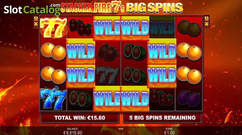 Stacked Fire 7s Big Spins Free Spins