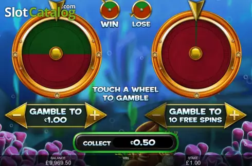 Win Screen 2. Catch of the Day Reeling 'Em In slot