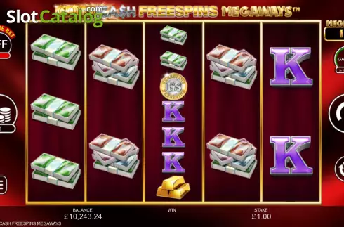 Bildschirm2. Gold Cash Free Spins Megaways slot