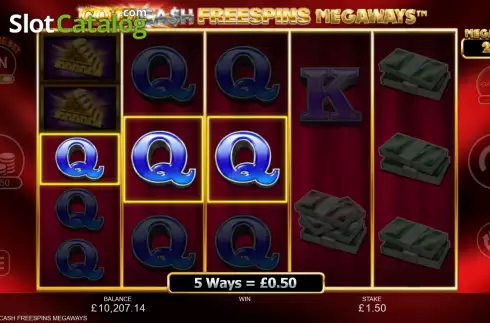 Captura de tela3. Gold Cash Free Spins Megaways slot