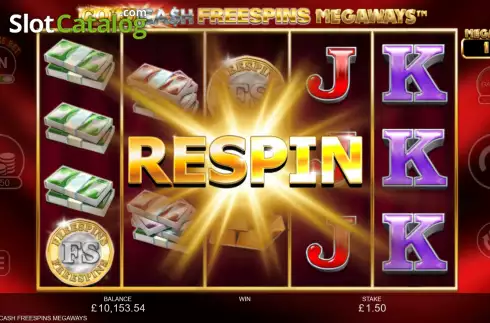 Bildschirm9. Gold Cash Free Spins Megaways slot