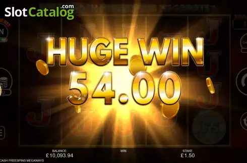 Schermo7. Gold Cash Free Spins Megaways slot