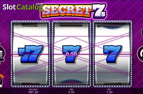 画面5. Secret 7s カジノスロット