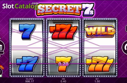 画面6. Secret 7s カジノスロット