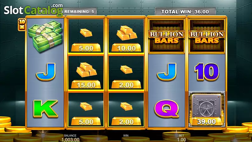 Bullion Bars Gold Collector Free Spins
