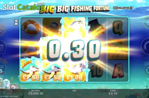 Skärmdump3. Big Big Fishing Fortune slot