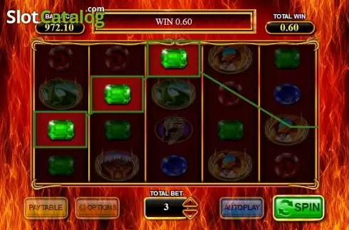 Schermo 5. Fire Goddess (Inspided Gaming) slot