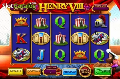 Bildschirm 2. Henry VIII slot