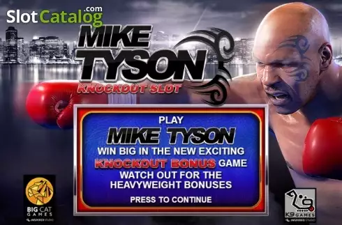 Bildschirm 1. Mike Tyson Knockout slot