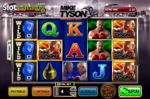 Bildschirm 4. Mike Tyson Knockout slot
