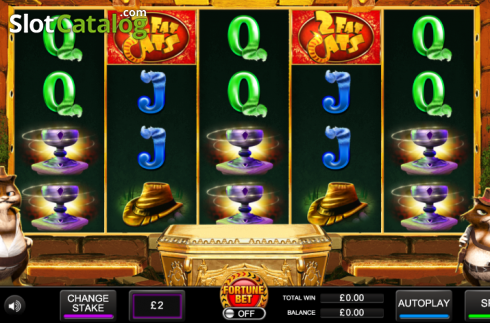 Game reels. Two Fat Cats The Lost Ark slot