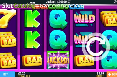 Reel Screen. Mega Combo Cash (Intouch Games) slot