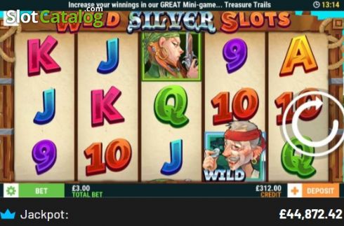 画面2. Wild Silver Slots カジノスロット