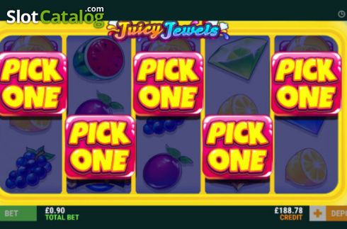 Win screen 2. Juicy Jewels (Intouch Games) slot