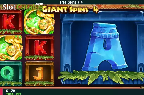 Free Spins screen 4. Mega Monkeys slot